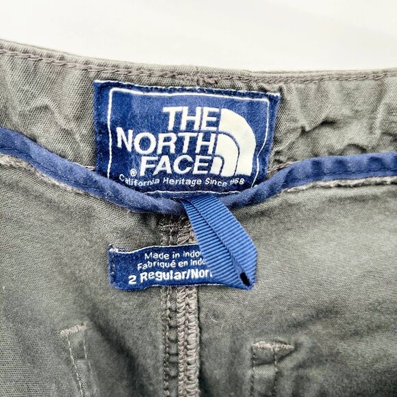 The North Face Gray Casual Hike Pants Roll Tab Style A3CR, Size 2, Gorpcore - Picture 10 of 12
